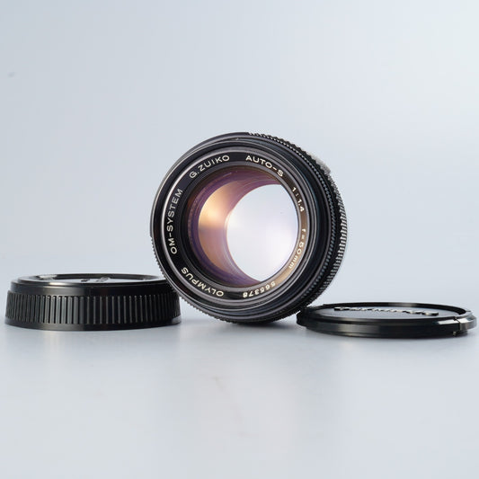 【ジャンク】 OLYMPUS OM-System G.Zuiko auto-s 50mm F/1.4 単焦点レンズ