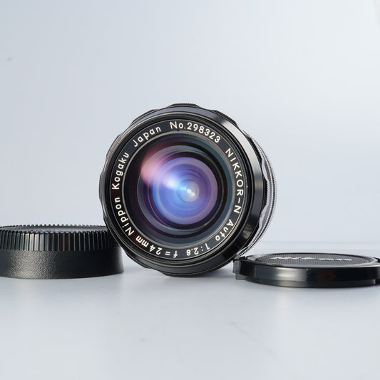 Nikon Nikkor N Auto 非Ai 24mm F/2.8 単焦点レンズ