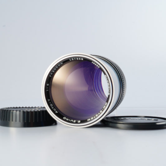 OLYMPUS E Zuiko Auto T 200mm F/4 単焦点レンズ