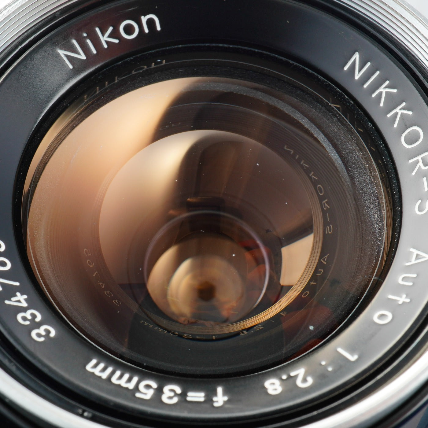 Nikon Nikkor-S Auto 35mm F/2.8 非Ai 単焦点レンズ
