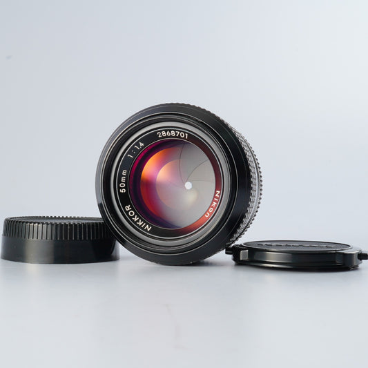 Nikon New Nikkor 50mm F/1.4 非Ai 単焦点レンズ