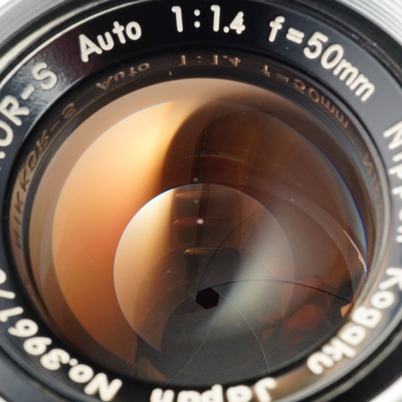 Nikon Nikkor S Auto 50mm F/1.4 非Ai 単焦点レンズ