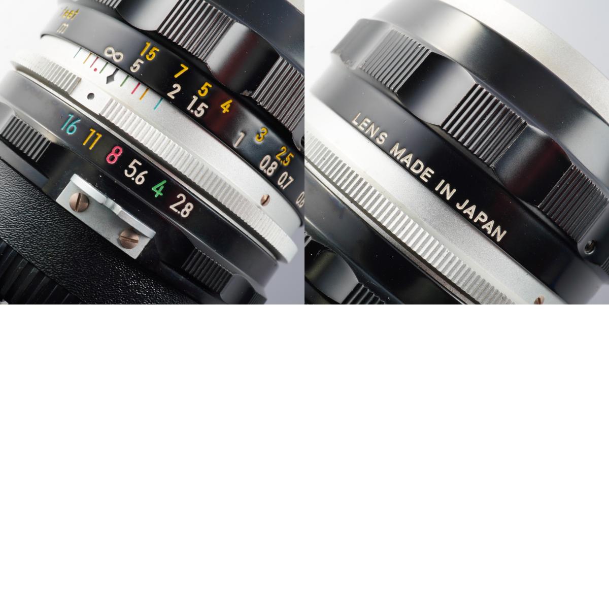 Nikon NIKKOR-S Auto 35mm F/2.8 非Ai 単焦点レンズ