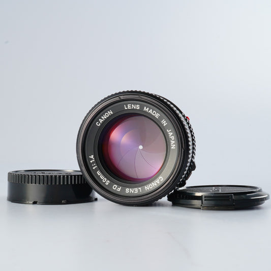 Canon New FD NFD 50mm F/1.4 単焦点レンズ
