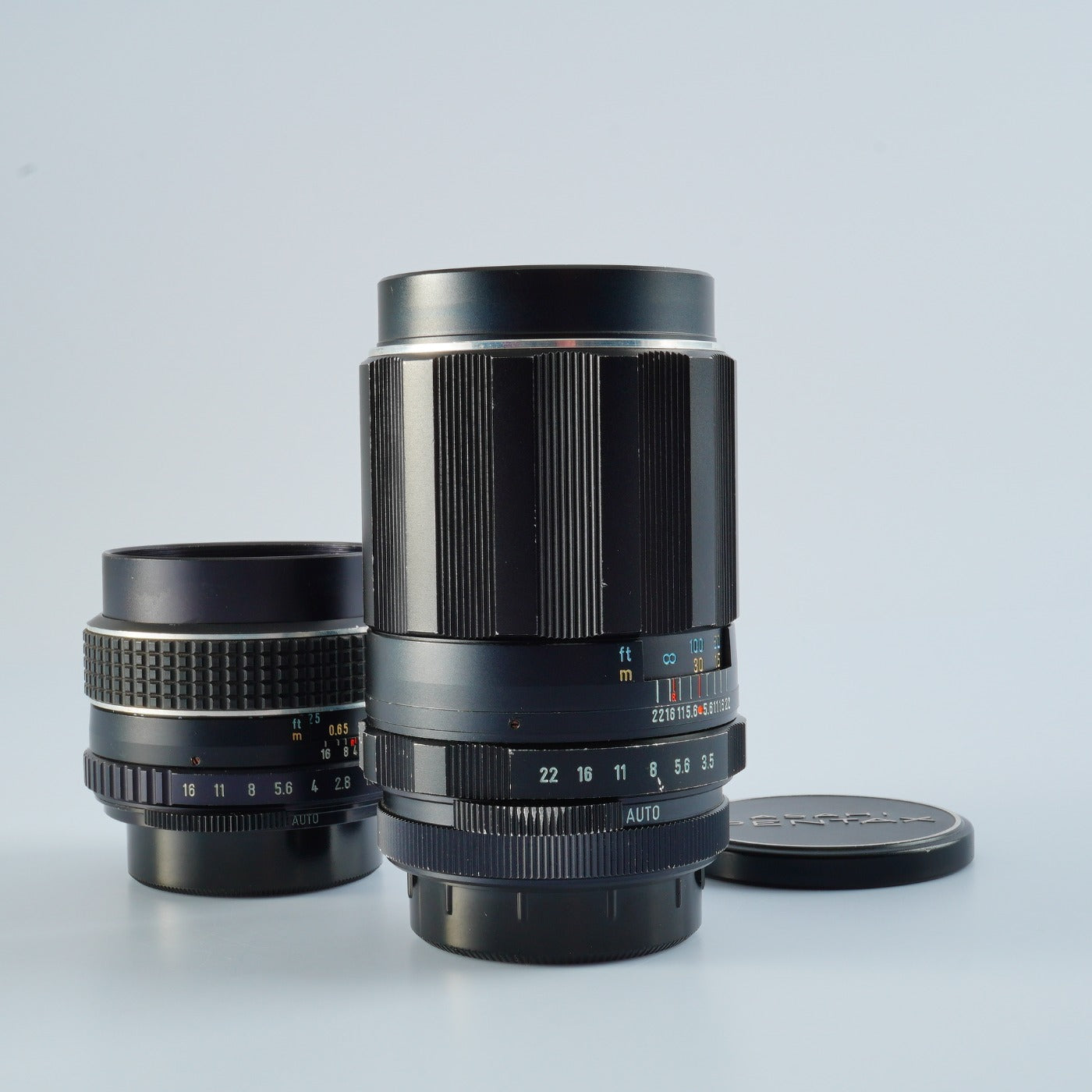 PENTAX SMC Takumar 55mm F/1.8 & Pentax Super Takumar 135mm F/3.5 (M42用) 単焦点レンズ
