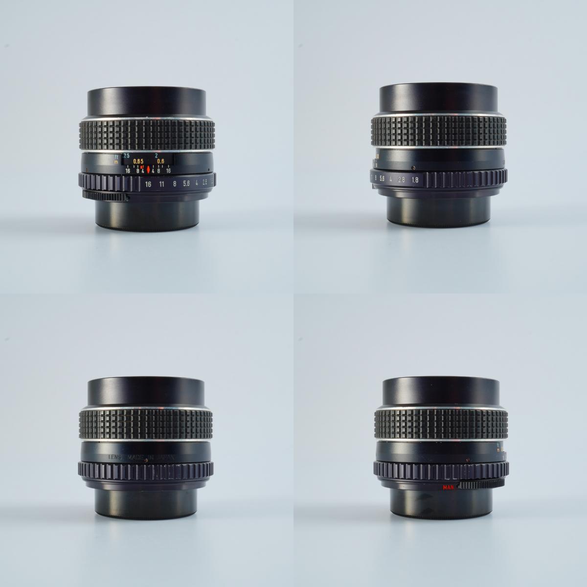 PENTAX SMC Takumar 55mm F/1.8 & Pentax Super Takumar 135mm F/3.5 (M42用) 単焦点レンズ