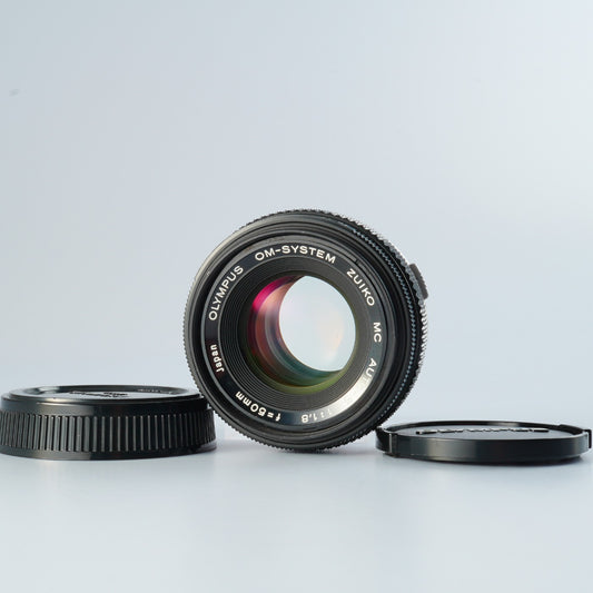 【ジャンク】 OLYMPUS OM-System Zuiko Auto-S 50mm F/1.8 単焦点レンズ