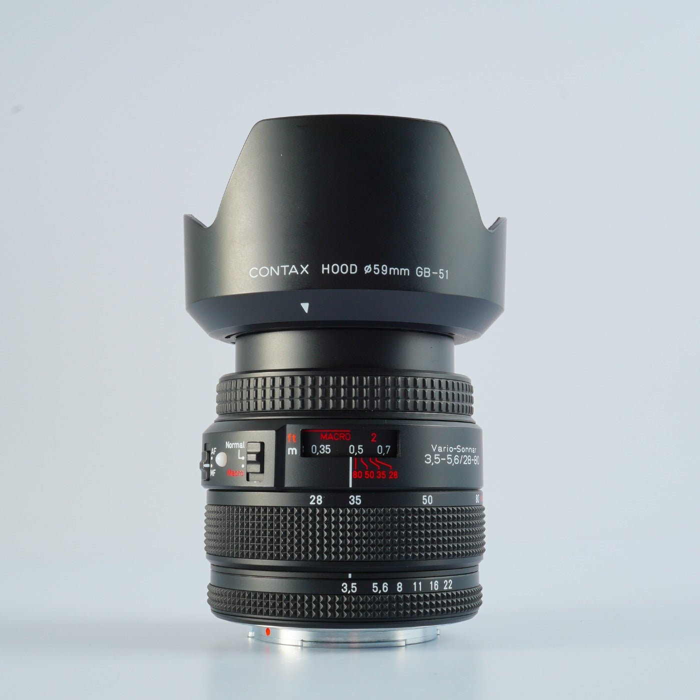 【ジャンク】 Carl Zeiss Vario-Sonnar 28-80mm F/3.5-5.6 (CONTAX N用) ズームレンズ