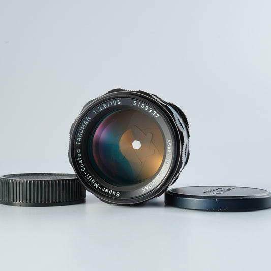 PENTAX Super Multi Coated TAKUMAR 105mm F/2.8 (M42用) 単焦点レンズ