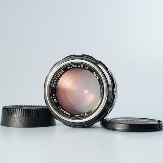Nikon Nikkor-S Auto 5.8cm 58mm F/1.4 非Ai 単焦点レンズ