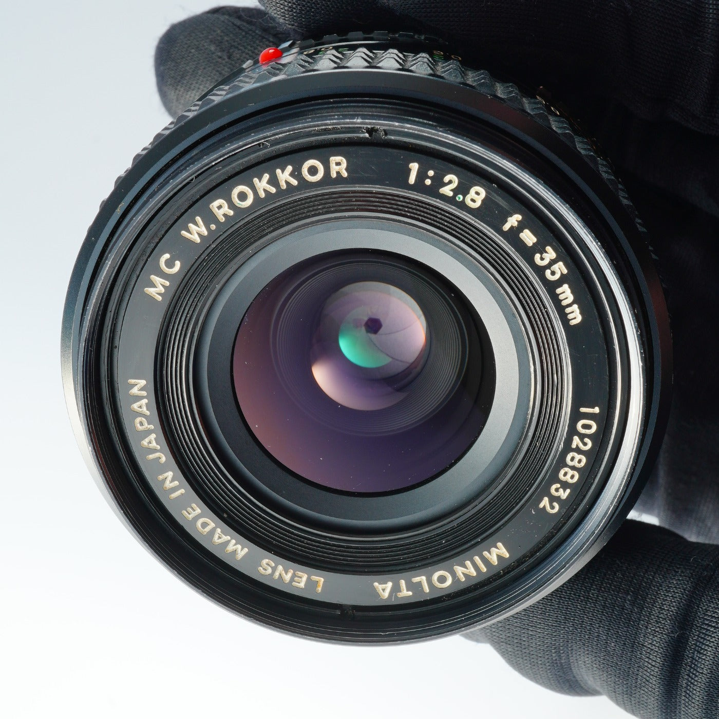 MINOLTA MC W.Rokkor 35mm F/2.8 単焦点レンズ