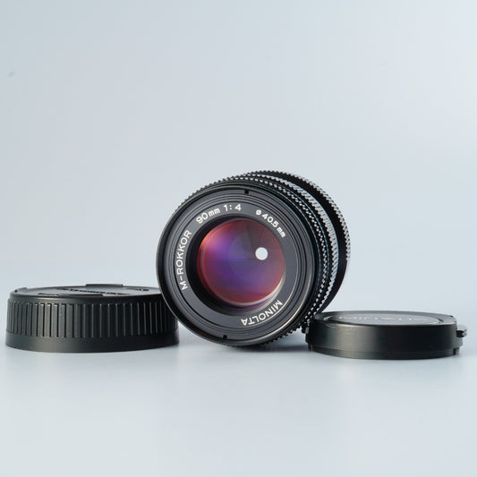 MINOLTA M-Rokkor 90mm F/4 単焦点レンズ