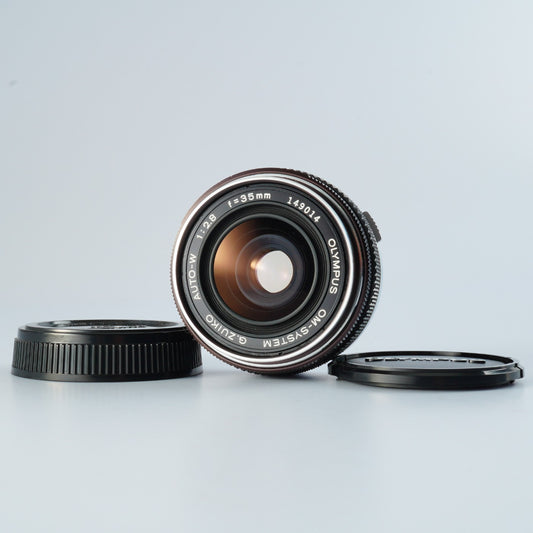 OLYMPUS OM-System G.Zuiko Auto W 35mm f/2.8 単焦点レンズ