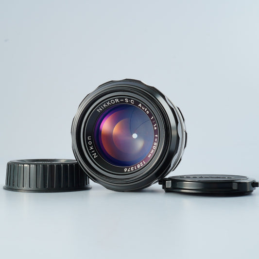 Nikon NIKKOR-S.C Auto 50mm F/1.4 非Ai 単焦点レンズ