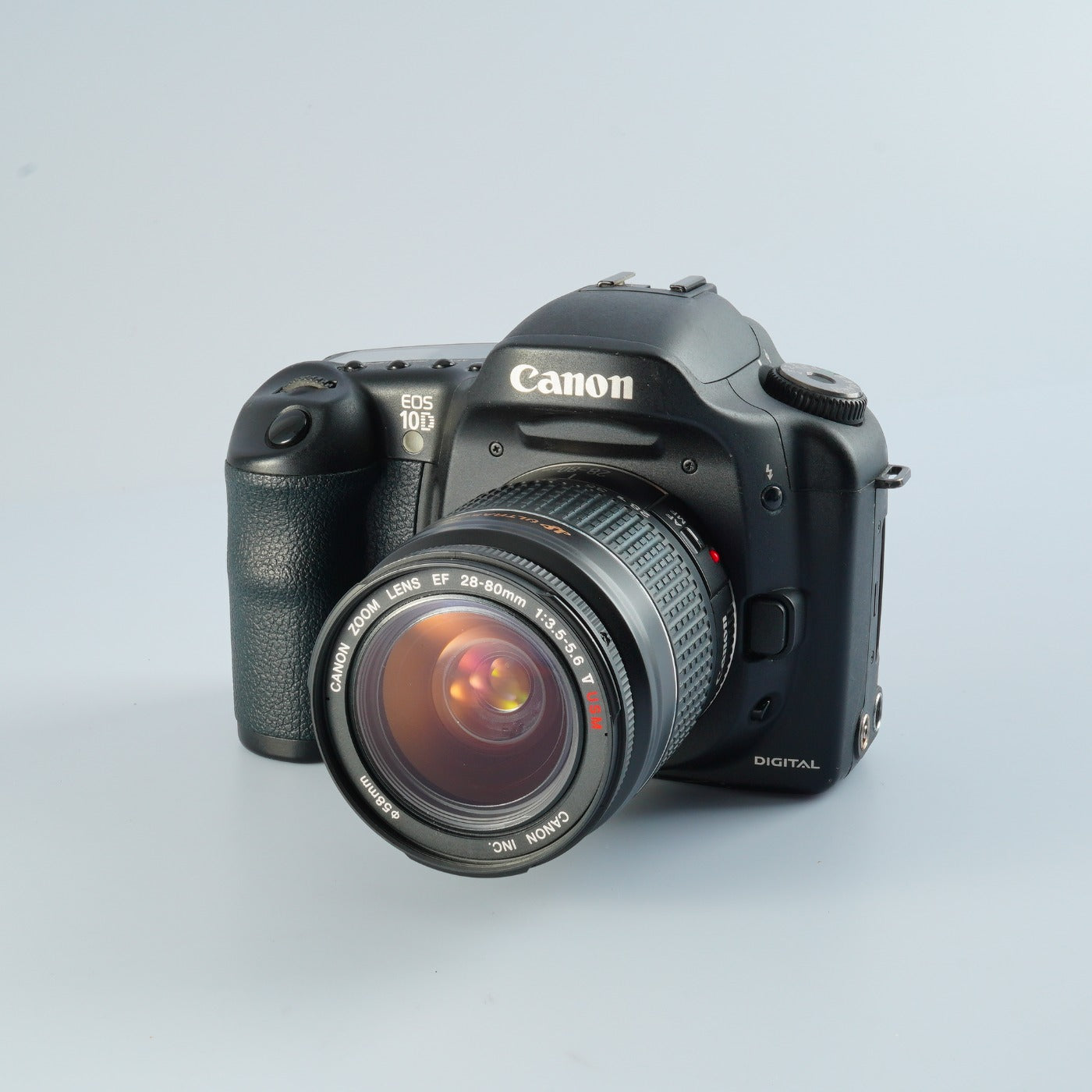 【C6596】キヤノン EOS 10D+ZOOM LENS EF 28-80mm EXCELLENT Canon EOS 10D + EF 28-80mm F/3.5-5.6 Ⅳ + BG-ED3