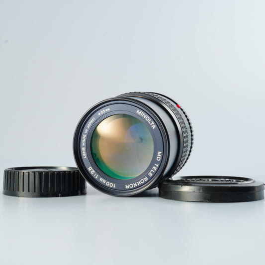 MINOLTA MD TELE ROKKOR 100mm F/2.5 単焦点レンズ