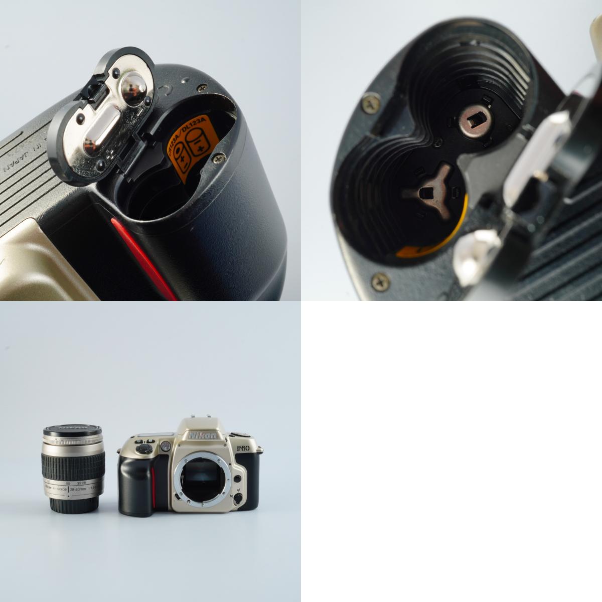 Nikon F60 ( N60 ) + AF Nikkor 28-80mm F/3.3-5.6G AF フィルム一眼レフカメラ