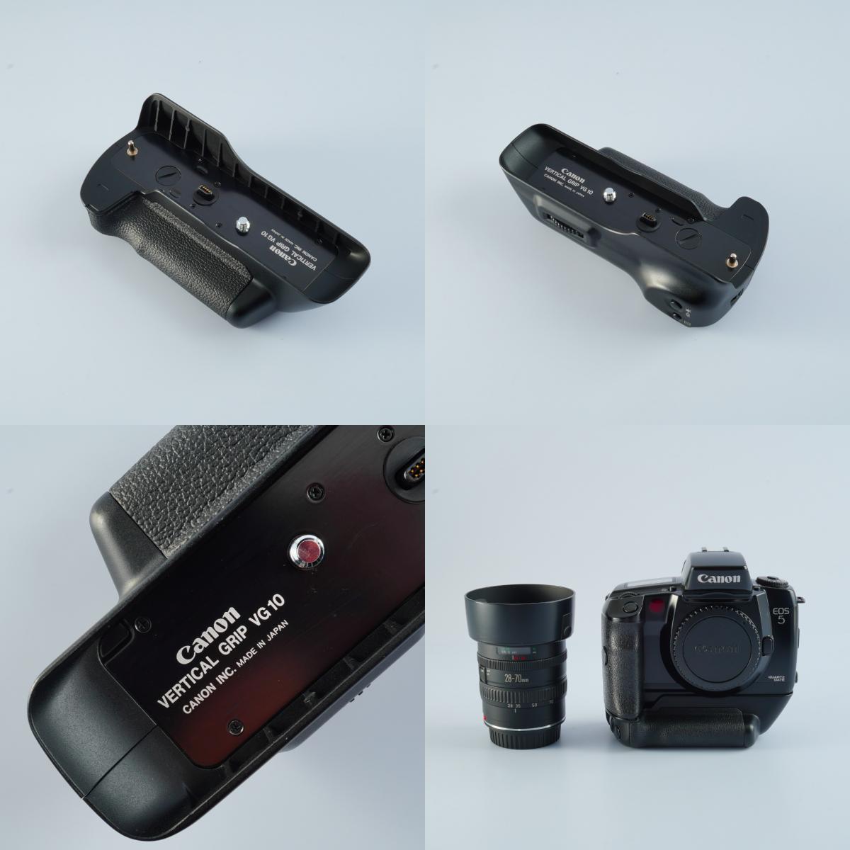 Canon EOS 5 + EF 28-70mm F/3.5-4.5 Ⅱ + VG-10 AF フィルム一眼レフカメラ