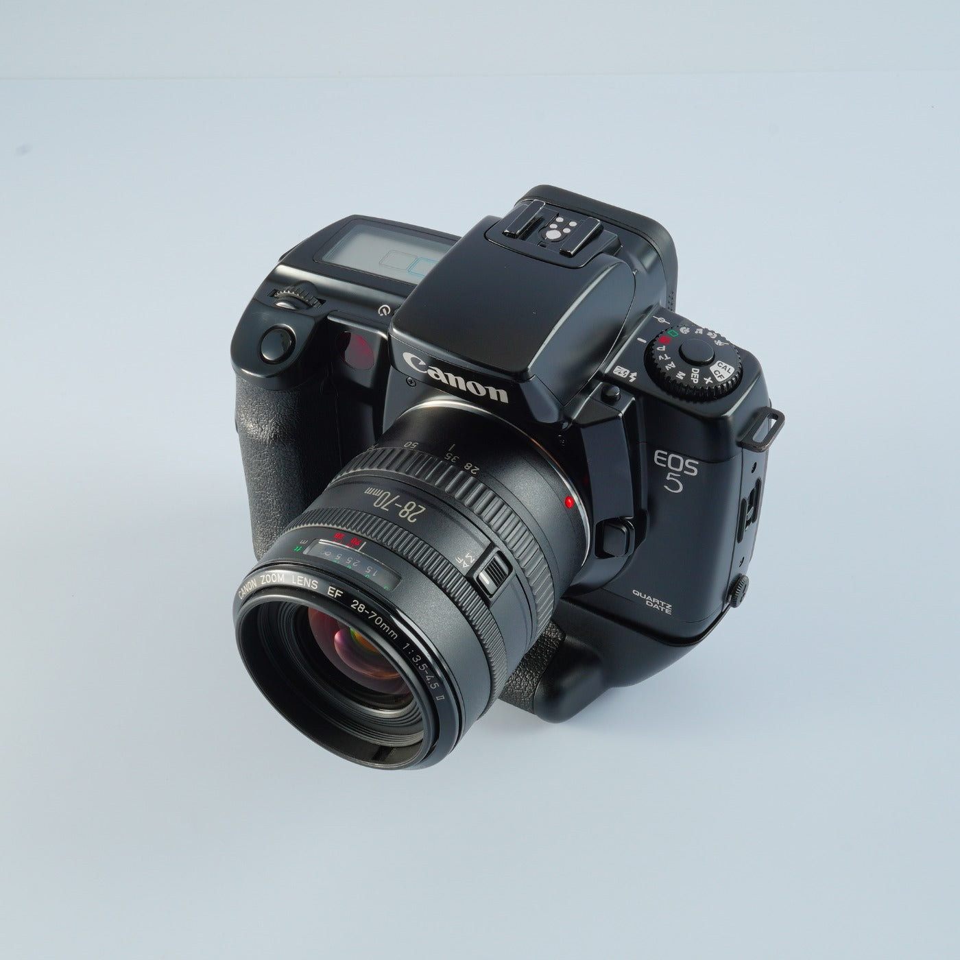 Canon EOS 5 + EF 28-70mm F/3.5-4.5 Ⅱ + VG-10 AF フィルム一眼レフカメラ