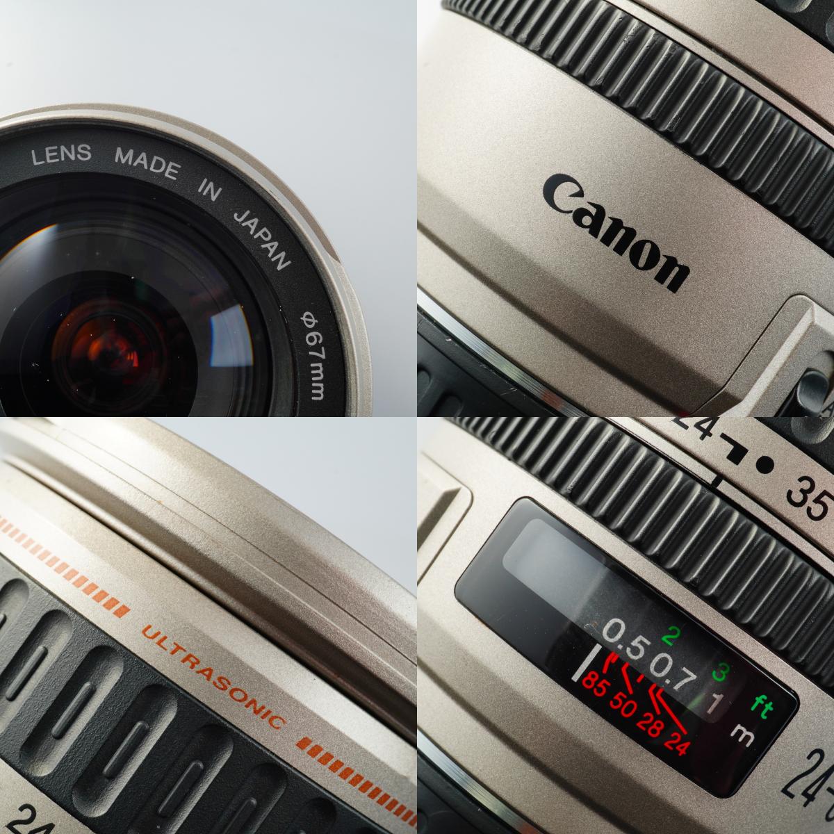 【ジャンク】 Canon EF 24-85mm F/3.5-4.5 USM Silver ズームレンズ