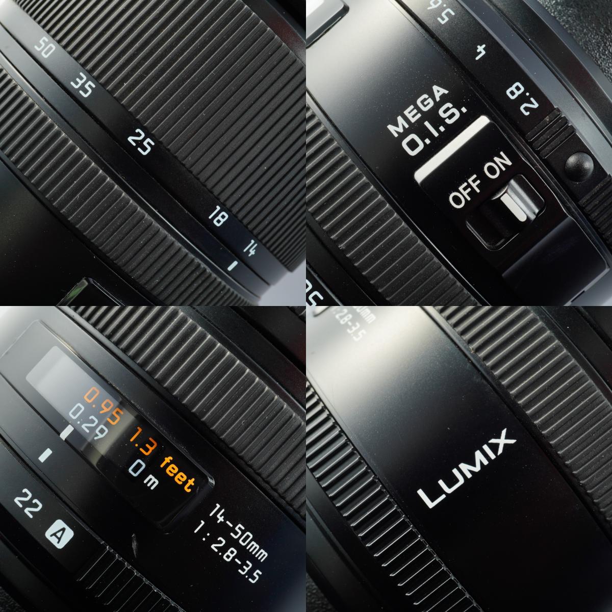 Panasonic LUMIX LEICA D VARIO-ELMARIT 14-50mm f/2.8-3.5 ズームレンズ