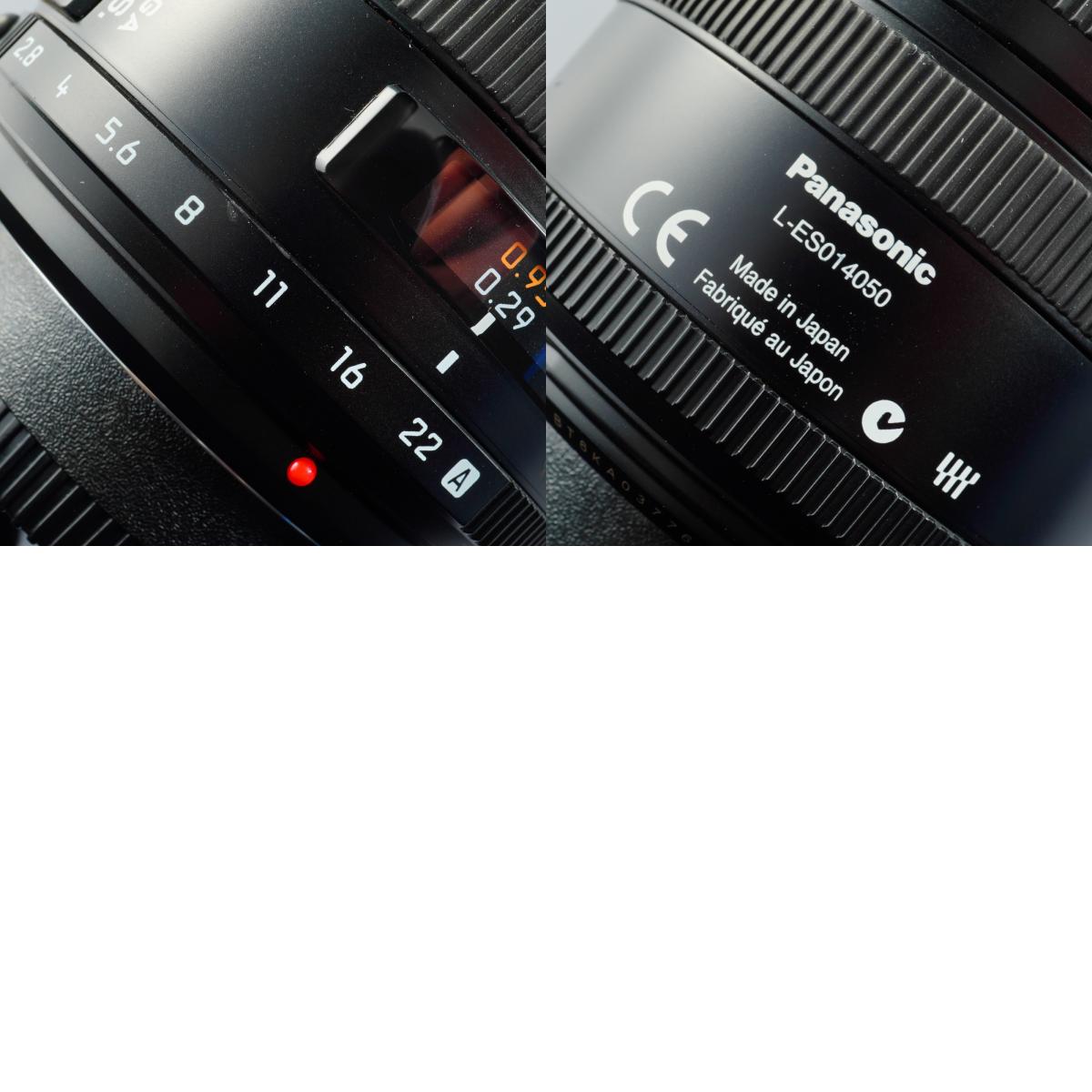Panasonic LUMIX LEICA D VARIO-ELMARIT 14-50mm f/2.8-3.5 ズームレンズ
