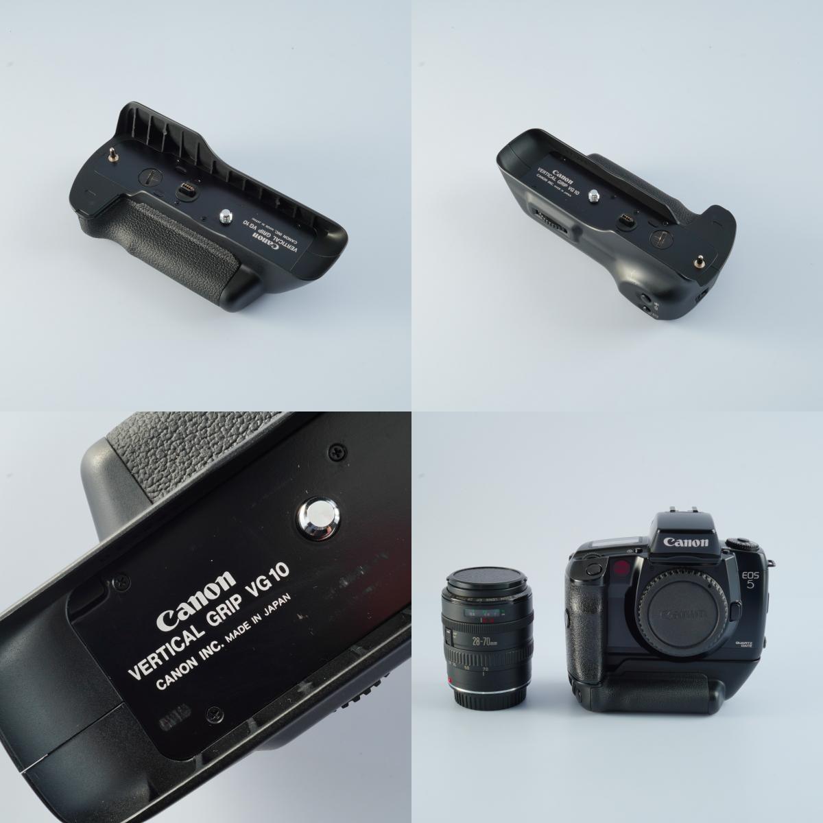 Canon EOS 5 + EF 28-70mm F/3.5-4.5 Ⅱ + VG-10 AF フィルム一眼レフカメラ