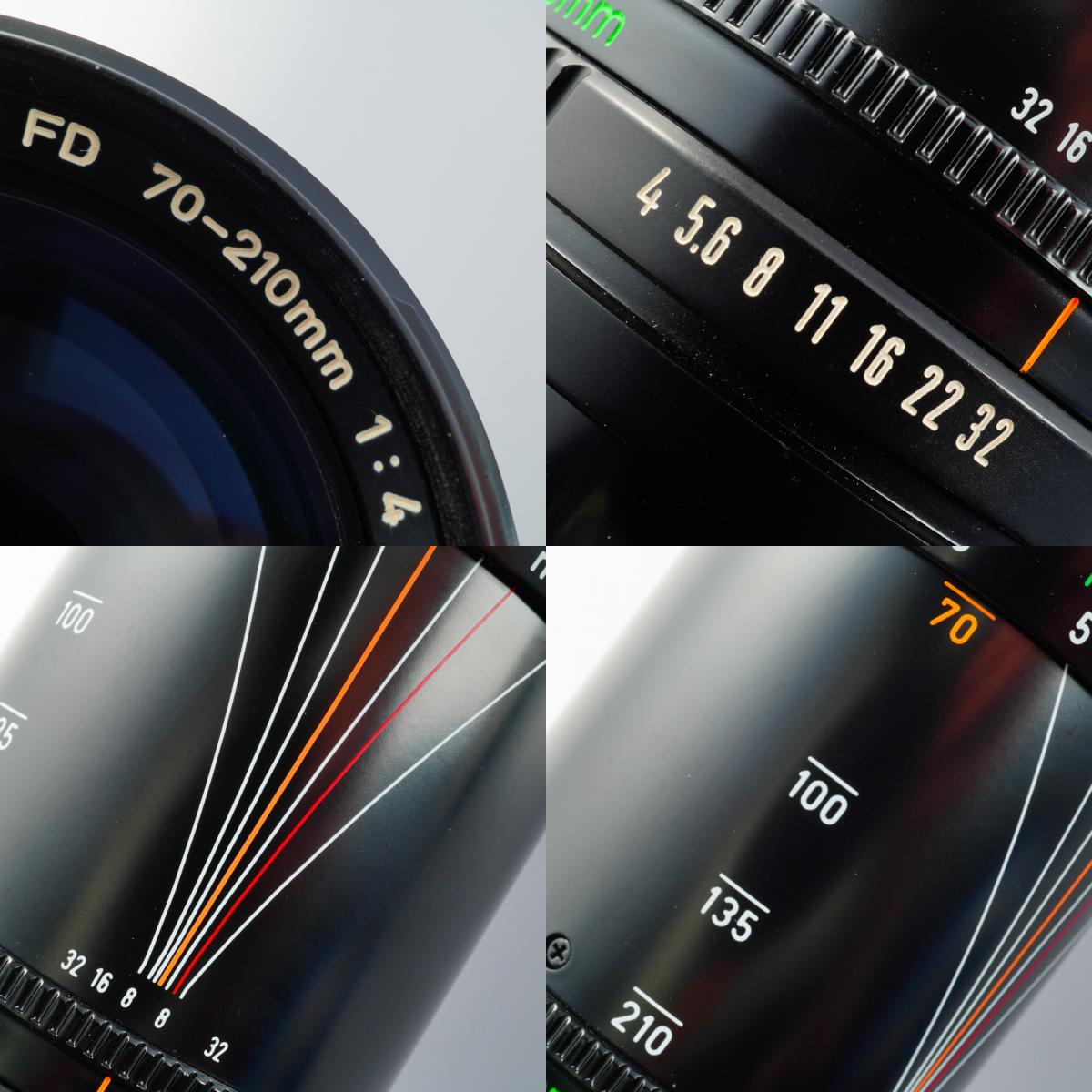 Canon FD 70-210mm F/4 ズームレンズ