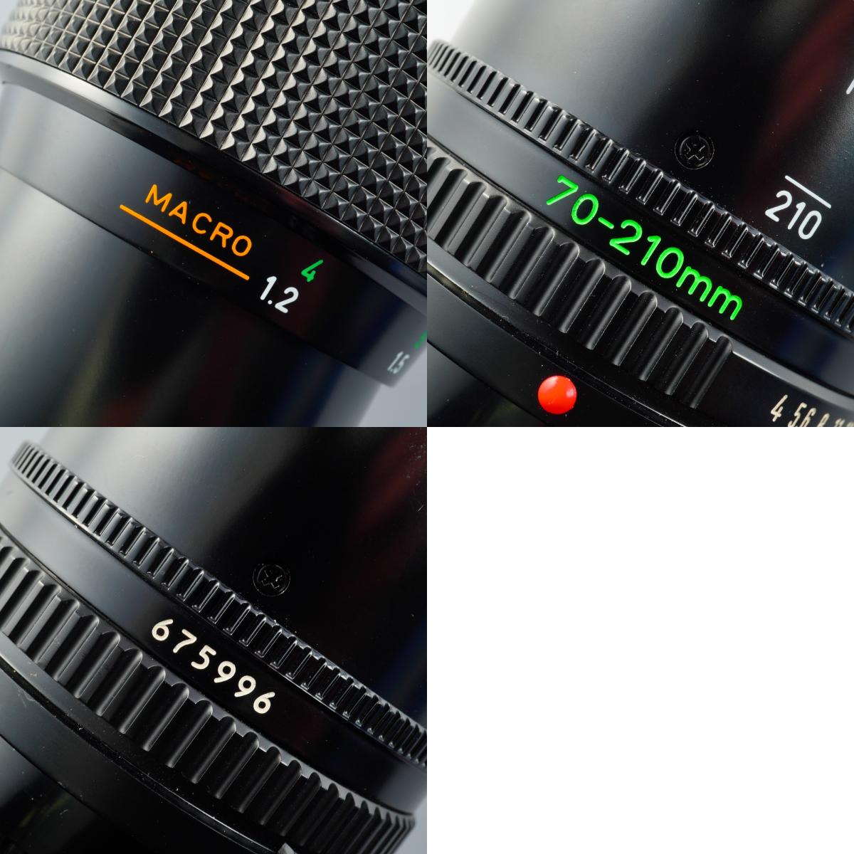 Canon FD 70-210mm F/4 ズームレンズ