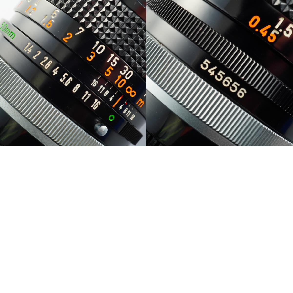 Canon FD 50mm F/1.4 "O"Mark 単焦点レンズ
