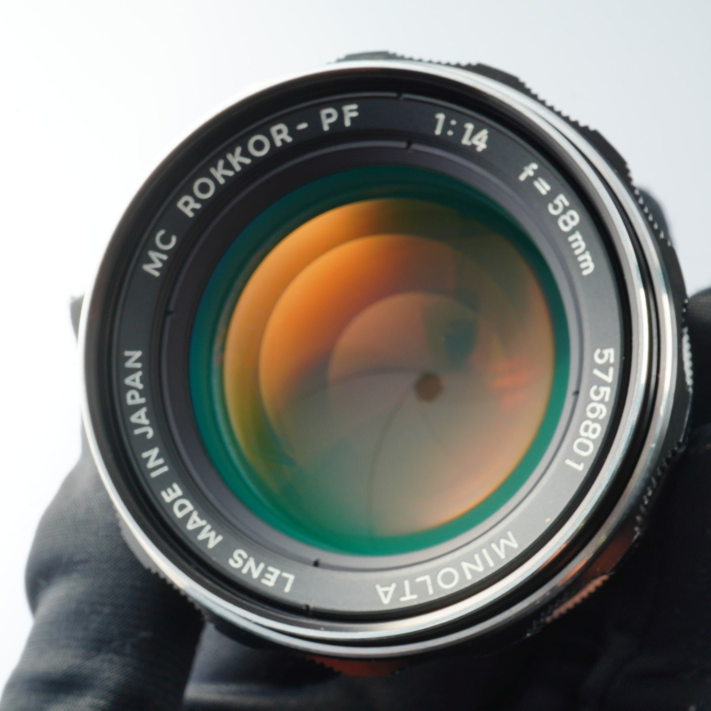 MINOLTA MC ROKKOR-PF 58mm F/1.4 単焦点レンズ