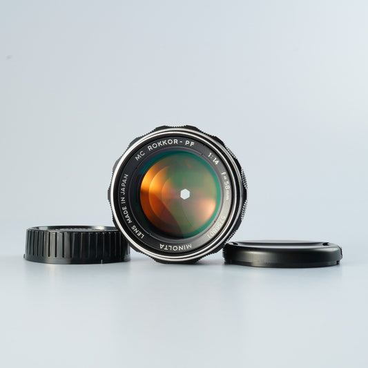 MINOLTA MC ROKKOR-PF 58mm F/1.4 単焦点レンズ
