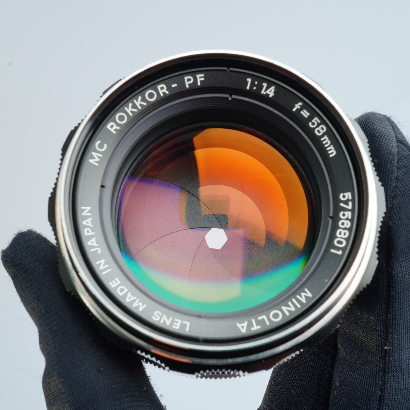 MINOLTA MC ROKKOR-PF 58mm F/1.4 単焦点レンズ