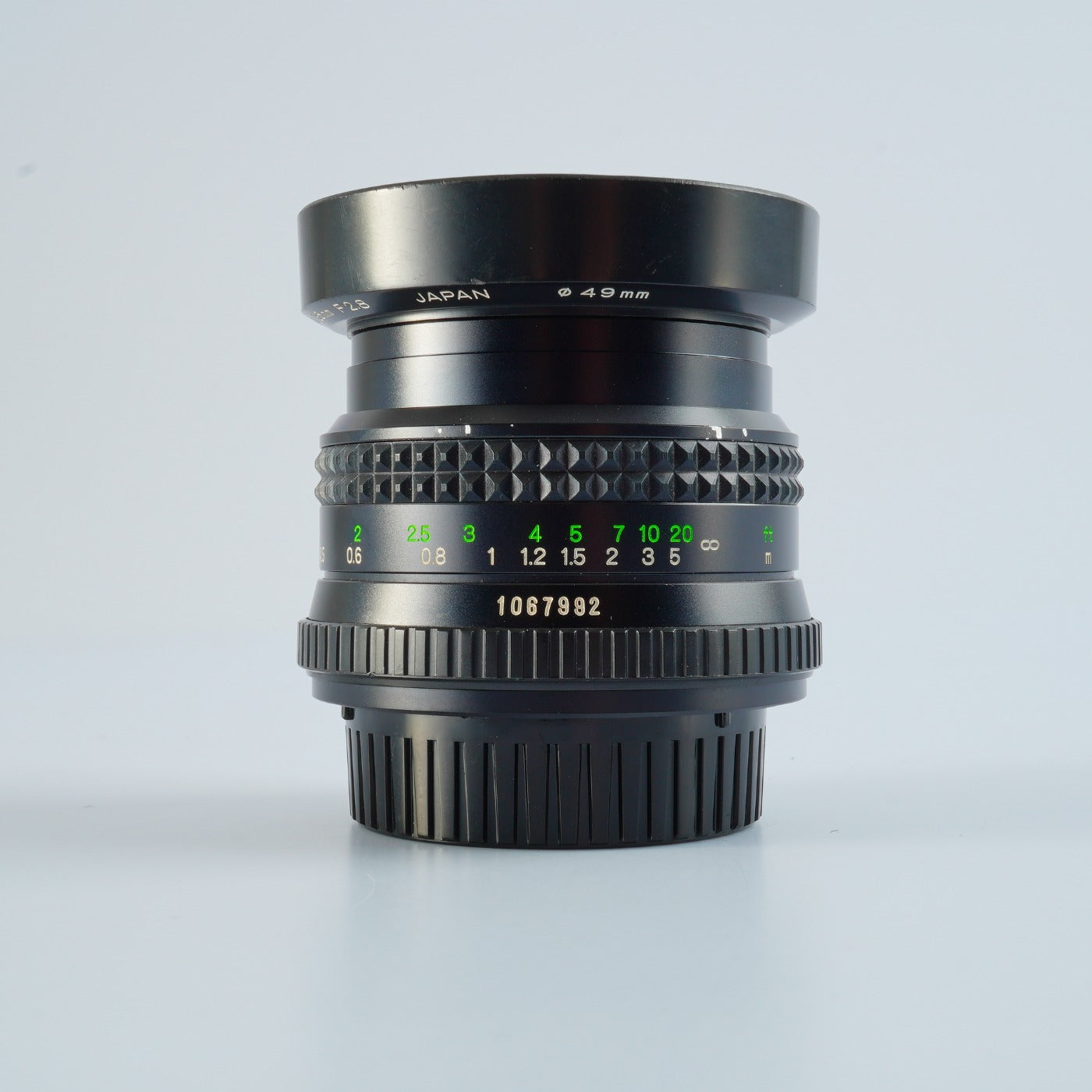 MINOLTA MD W.ROKKOR 35mm F/2.8 + HOOD 単焦点レンズ