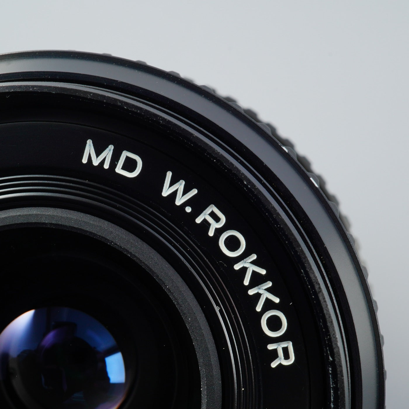 MINOLTA MD W.ROKKOR 35mm F/2.8 + HOOD 単焦点レンズ
