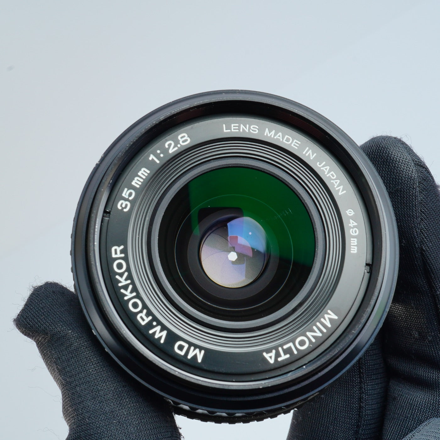 MINOLTA MD W.ROKKOR 35mm F/2.8 + HOOD 単焦点レンズ