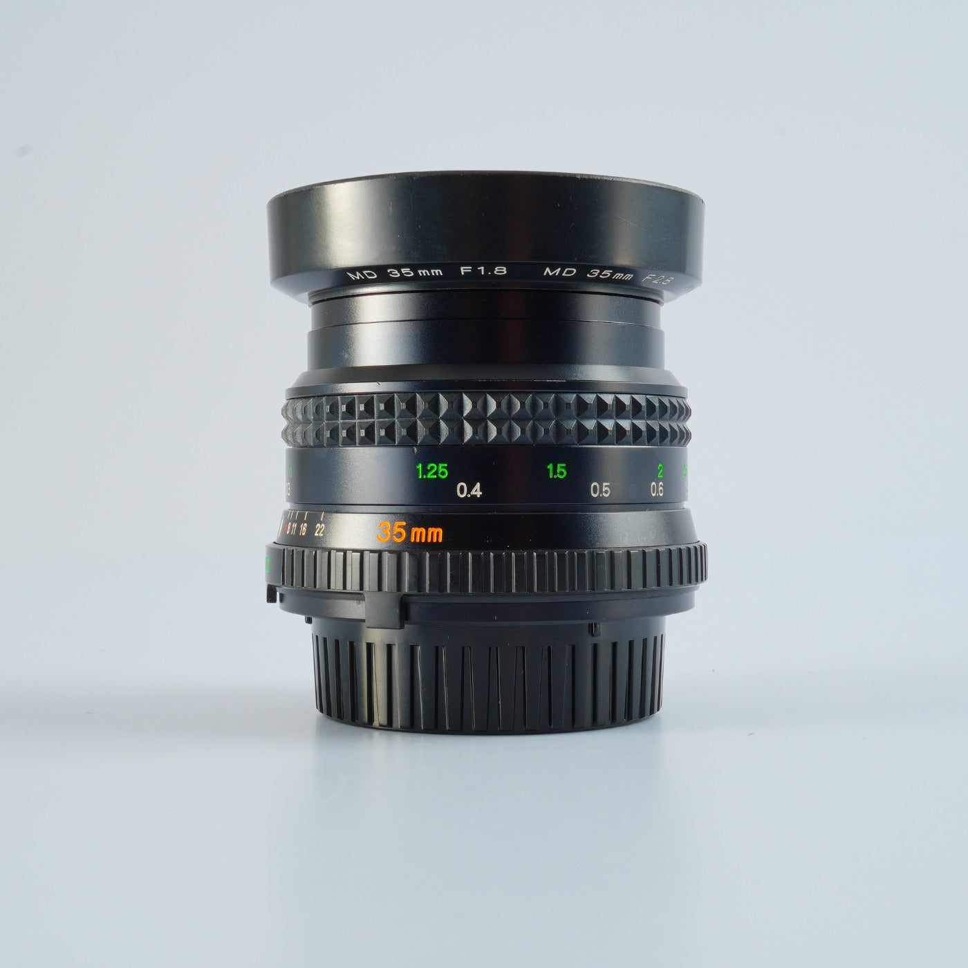 MINOLTA MD W.ROKKOR 35mm F/2.8 + HOOD 単焦点レンズ