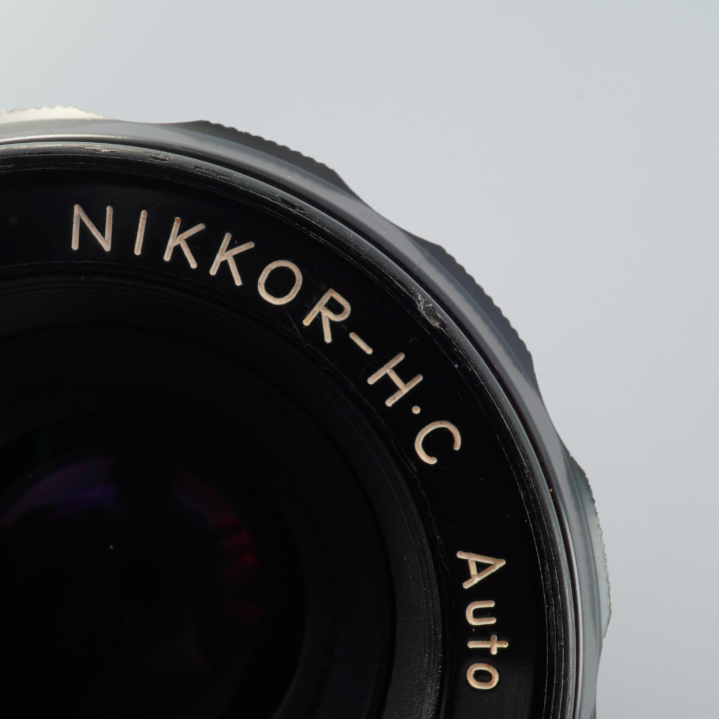 Nikon NIKKOR-H.C AUTO 50mm f/2 非Ai 単焦点レンズ