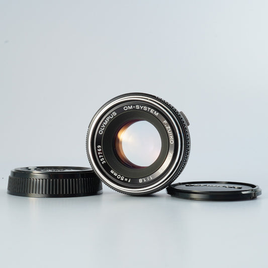 OLYMPUS OM-System F.Zuiko Auto-S 50mm F/1.8 単焦点レンズ