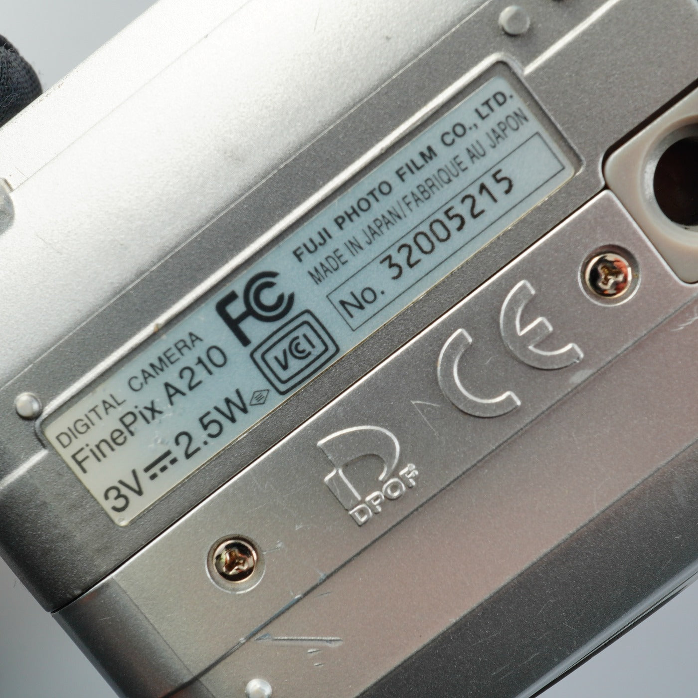 FUJIFILM FinePix A210 3.2MP + xD Memory Card 16MB コンパクトデジタルカメラ