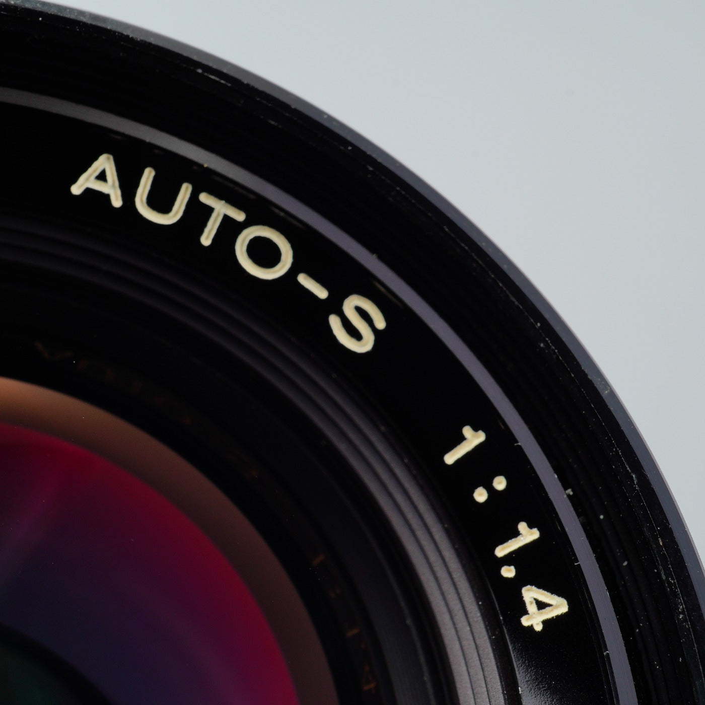 【ジャンク】 OLYMPUS OM-SYSTEM ZUIKO MC AUTO-S 50mm F/1.4 単焦点レンズ