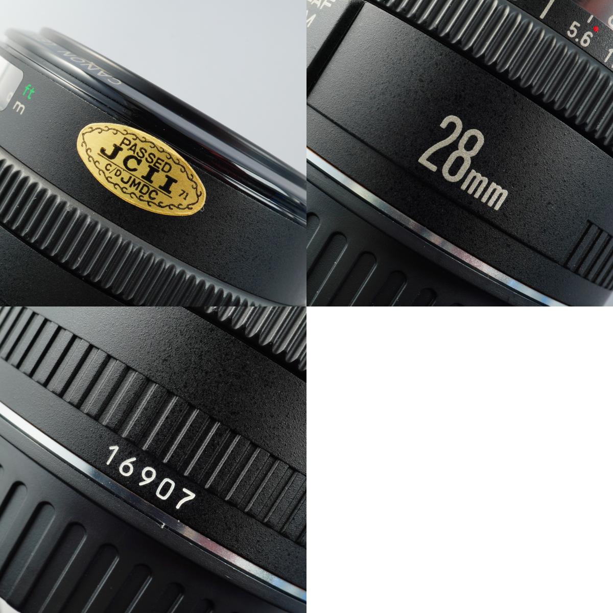 Canon EF 28mm F/2.8 単焦点レンズ