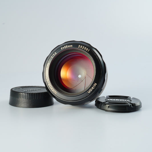 Nikon 非Ai NIKKOR S.C Auto 55mm F/1.2 単焦点レンズ