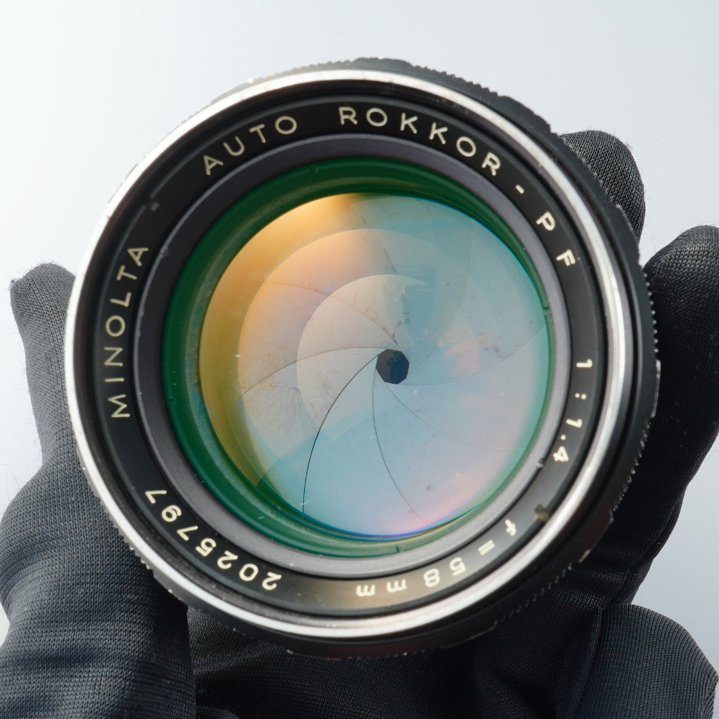 MINOLTA AUTO ROKKOR-PF 58mm F/1.4 単焦点レンズ