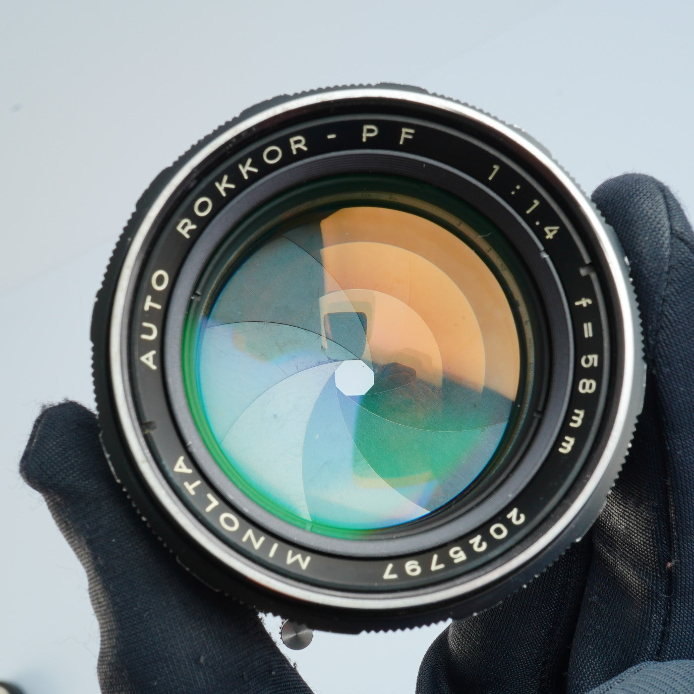 MINOLTA AUTO ROKKOR-PF 58mm F/1.4 単焦点レンズ