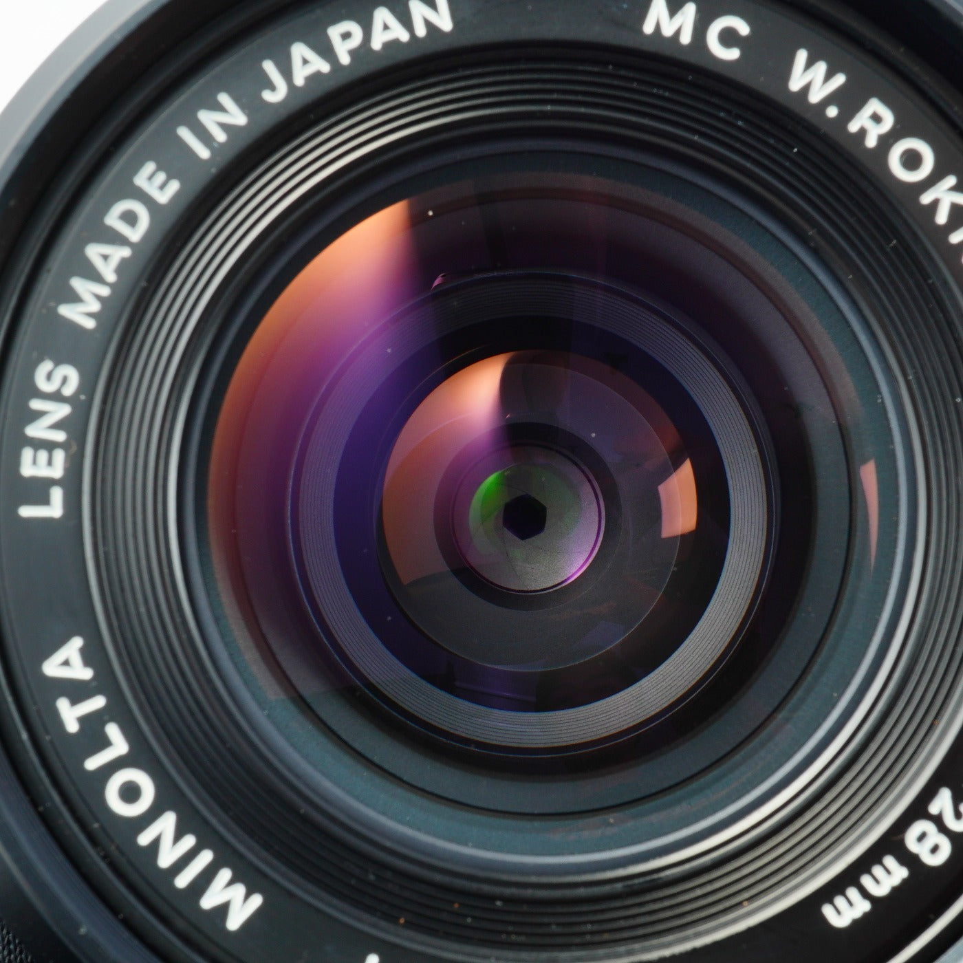 MINOLTA MC W.ROKKOR 28mm F/3.5 単焦点レンズ