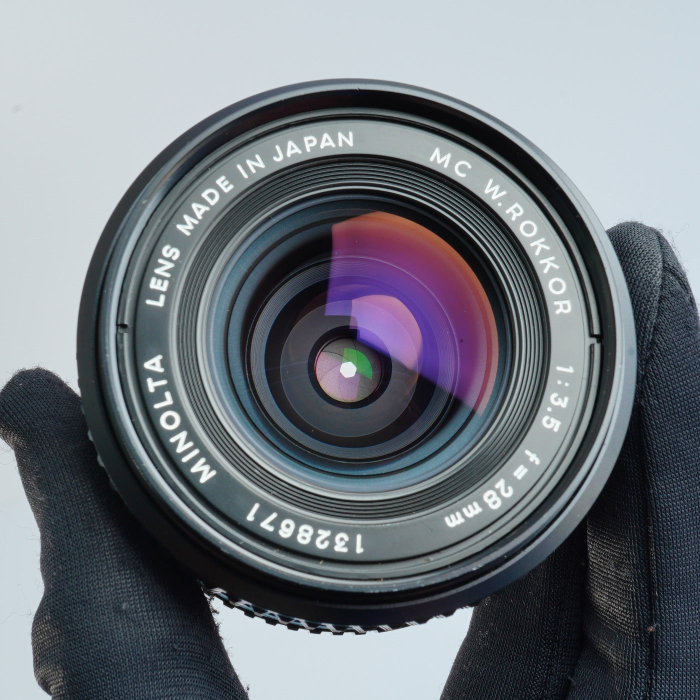 MINOLTA MC W.ROKKOR 28mm F/3.5 単焦点レンズ
