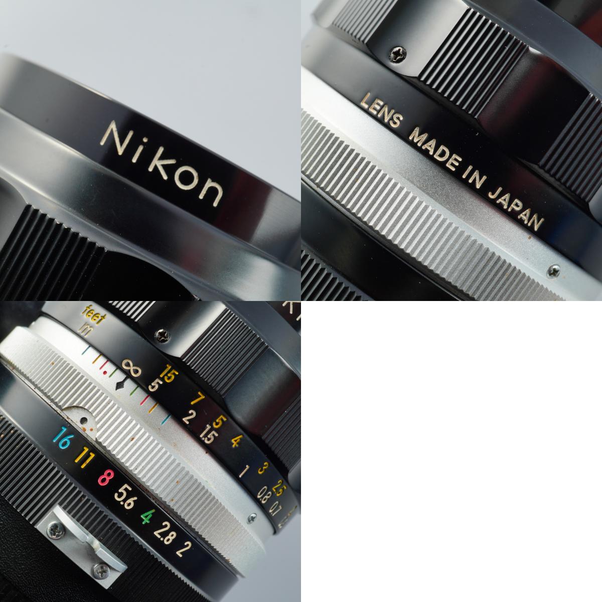 Nikon Nikkor O.C Auto 非Ai 35mm f/2 単焦点レンズ