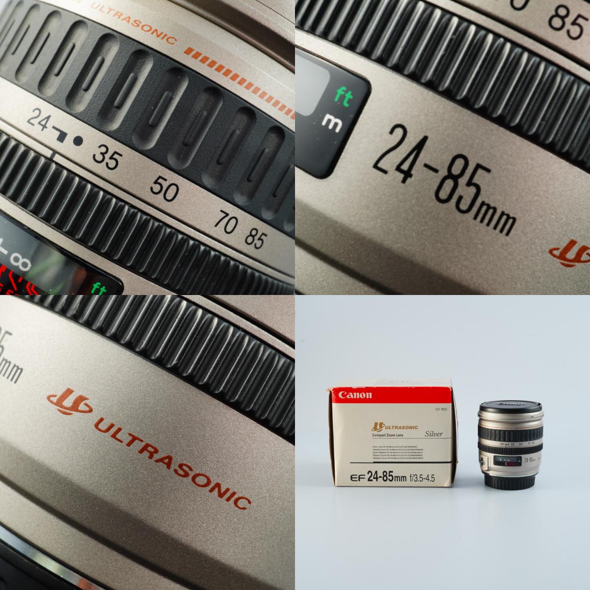 【ジャンク】 Canon EF 24-85mm F/3.5-4.5 USM Silver ズームレンズ