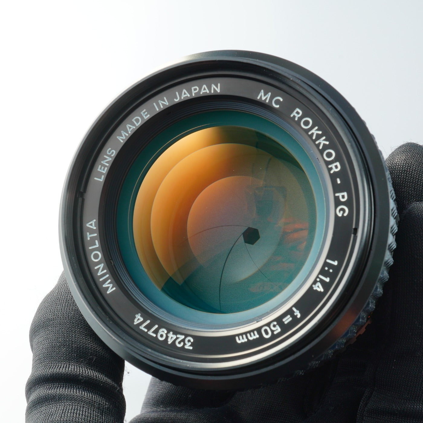 MINOLTA MC ROKKOR-PG 50mm F/1.4 単焦点レンズ